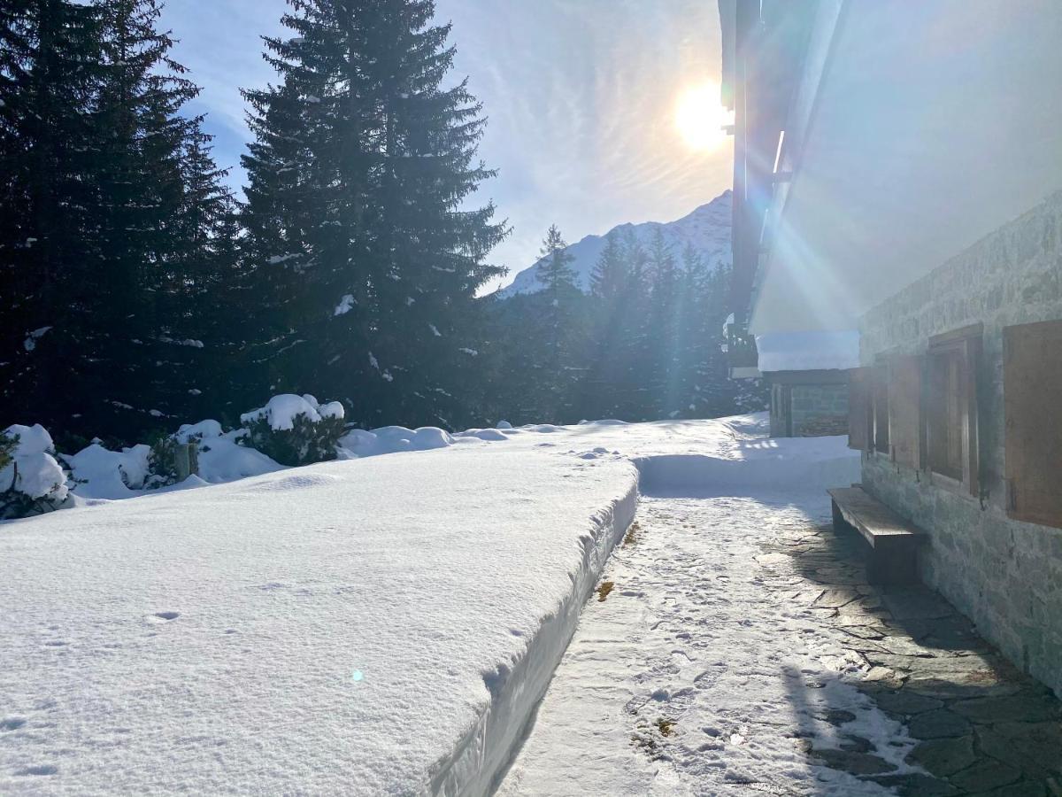 Chalet Wulli In Der Naehe Der Skianlagen Savognin Exterior photo